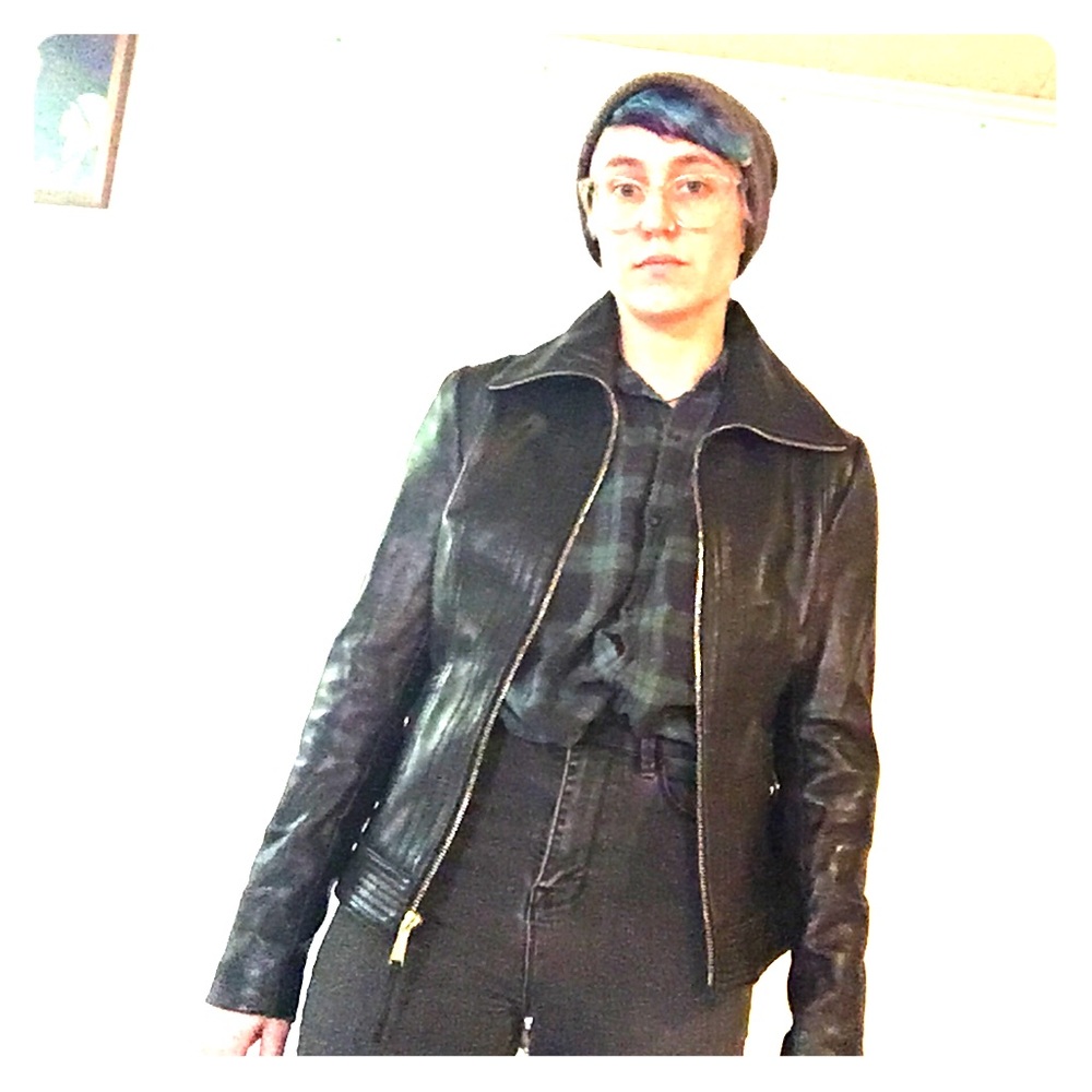 Michael Kors leather jacket